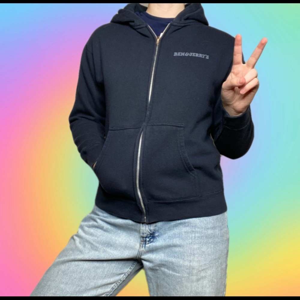 Vintage Ben & Jerry’s Zip up Hoodie